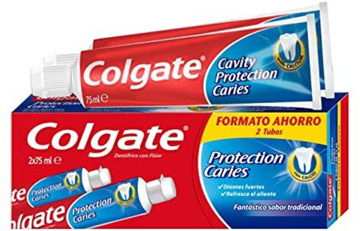 Зубна паста Colgate Anti-caries 2 x 75 мл (8718951560598) - зображення 1
