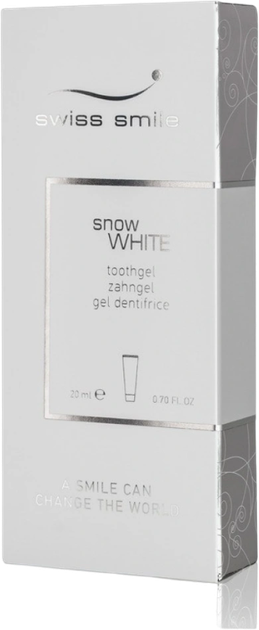 Pasta do zębów Swiss Smile Snow White Toothpaste 20 ml (7640131976589) - obraz 1