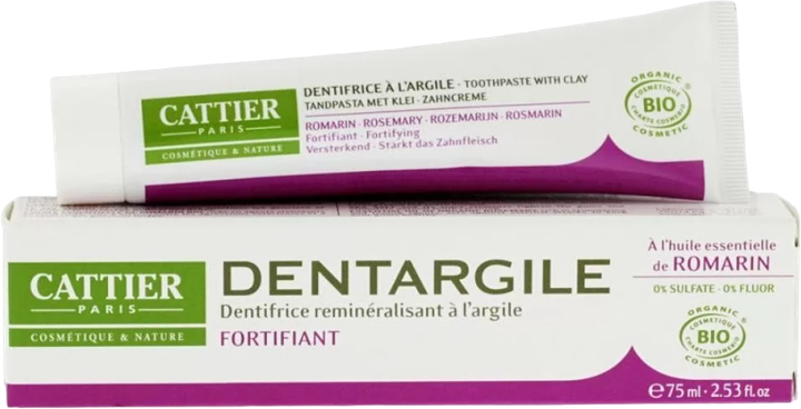 Pasta do zębów Cattier Paris Dentargile 75 ml (3283950040037) - obraz 1