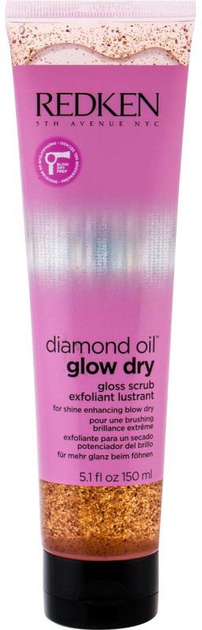 Скраб для шкіри голови та волосся Redken Diamond Oil Glow Dry 150 мл (0884486313805) - зображення 1