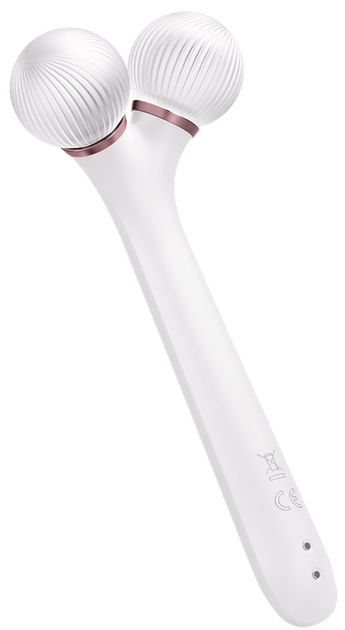 Roller soniczny do twarzy Geske 4 w 1 GK000040SL01 Biały - obraz 3