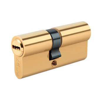 Цилиндровый механизм Kale BNE 68 mm (26*10*32) латунь - изображение 3