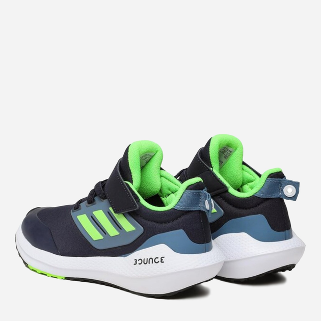 Buty sportowe chłopięce na rzepy adidas EQ21 Run 2.0 EL GY4366 40 (6.5UK) Niebieskie (40565426043921) - obraz 4