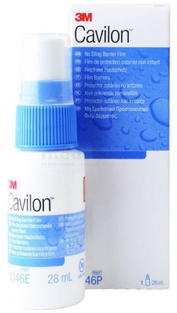 Жидкий пластырь Cavilon Skin Protection Spray 3 м 28 мл (8711428065985) - изображение 1