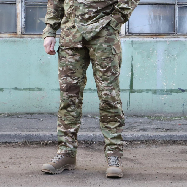 Штани тактичні мультикам ріп-стоп. Тактичні штани розмір 62 (BEZ-2207) - зображення 1