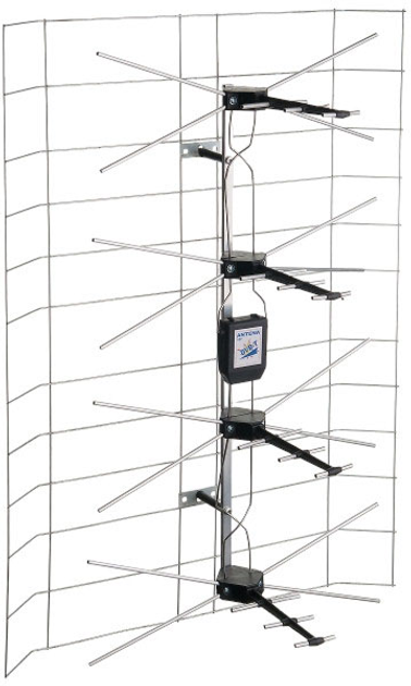 Antena Libox TV DVB-T siatka Czarna (5901811401220) - obraz 2