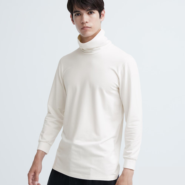 Гольф Uniqlo HEATTECH EXTRA WARM розмір М білий (453237) - Фото 1 Гольф Uniqlo HEATTECH EXTRA WARM розмір М білий (453237) - зображення 1