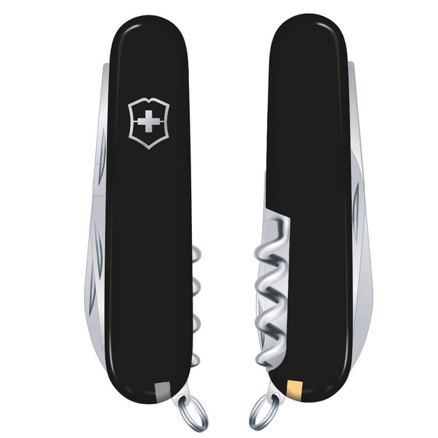 Складаний швейцарський ніж Victorinox Sportsman Black 13 in 1 Vx03803.3 - зображення 2