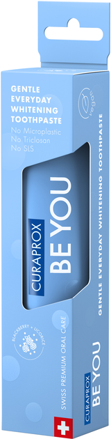 Зубна паста Curaprox Be You Regenerative Whitening Toothpaste відбілювальна Ожина та Лакриця 60 мл (7612412429534) - зображення 1