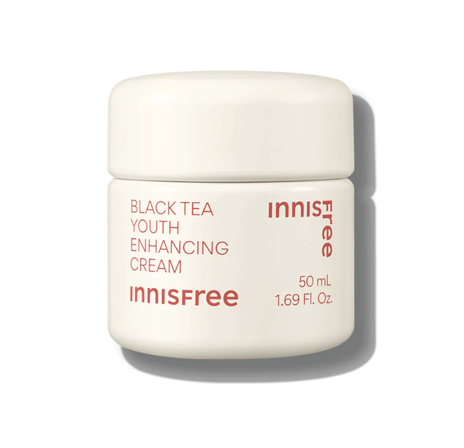 Омолоджувальний крем Innisfree Black Tea Youth Enhancing Cream 50ml - Фото 1 Омолоджувальний крем Innisfree Black Tea Youth Enhancing Cream 50ml - зображення 1