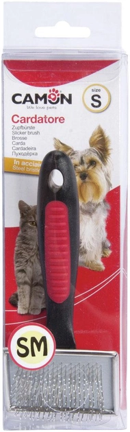 Szczotka dla kotów i psów Camon Dog Fluffer Steel XL (8019808102924) - obraz 1