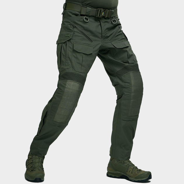 Тактические штаны UATAC Gen 5.4 Olive (Олива) с наколенниками 3XL - изображение 1