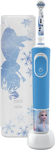 Електрична зубна щітка Oral-B Vitality Pro Kids 3+ Frozen 2 + TC (4210201309512) - зображення 2