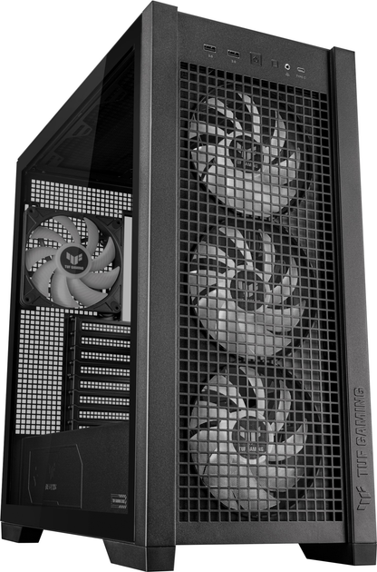 Корпус ASUS TUF GAMING GT302 TG ARGB BLACK - изображение 3