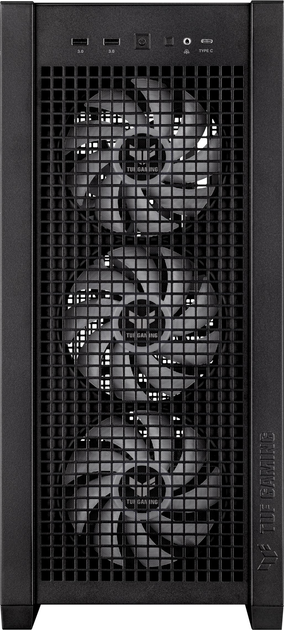 Корпус ASUS TUF GAMING GT302 TG ARGB BLACK - изображение 5