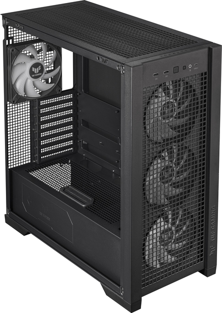 Корпус ASUS TUF GAMING GT302 TG ARGB BLACK - изображение 14