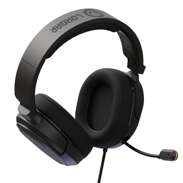 Słuchawki Lorgar Kaya 360 Gaming 7.1 USB Black (LRG-GHS360) - obraz 5