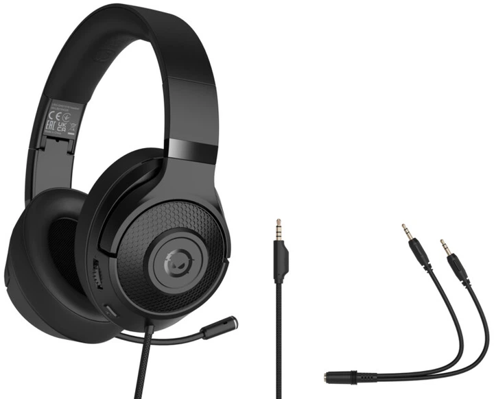 Słuchawki Lorgar Noah 101 Gaming 3.5 mm Black (LRG-GHS101B) - obraz 5