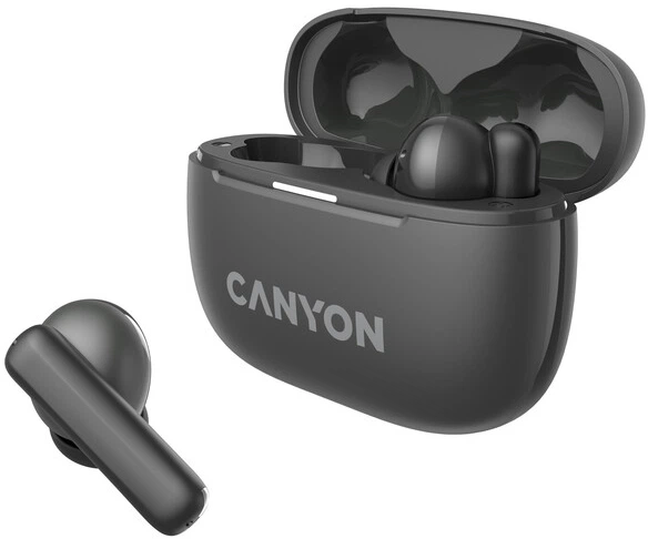 Słuchawki Canyon OnGo TWS-10 ANC ENC Graphite (CNS-TWS10BK) - obraz 5