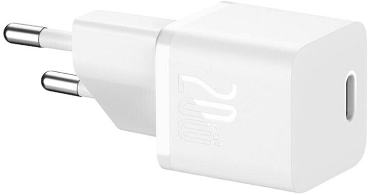Ładowarka do telefonu Baseus 20W USB Type-C White (CCGN050102) - obraz 4