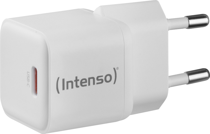 Зарядний пристрій Intenso USB-C GAN White (7803022) - зображення 2