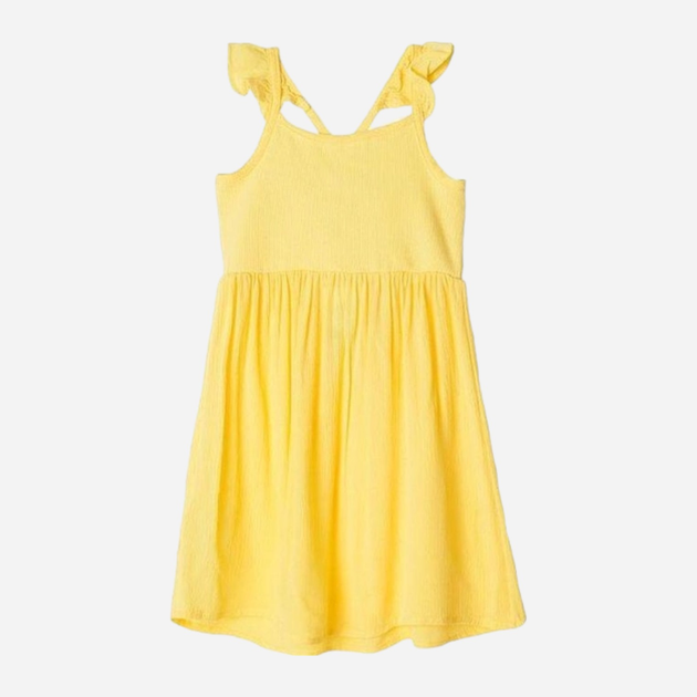 Дитячий сарафан для дівчинки Cool Club CCG2413391 110 см Жовтий (5903977347367) - зображення 1
