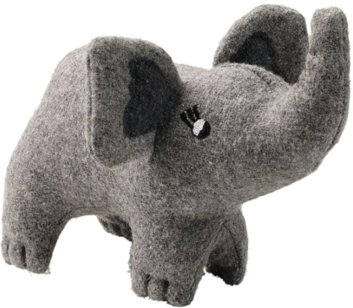 Zabawka dla psów Hunter Toy Eiby Elephant 19 cm Grey (4016739686411) - obraz 1