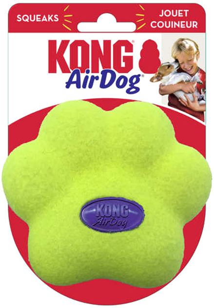 Іграшка для собак Kong Airdog Squeaker Paw 4.5 cм Multicolour (0035585502175) - зображення 1