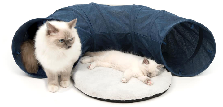 Tunel dla kotów Catit Cat Tunnel 97 cm Blue (0022517419953) - obraz 1