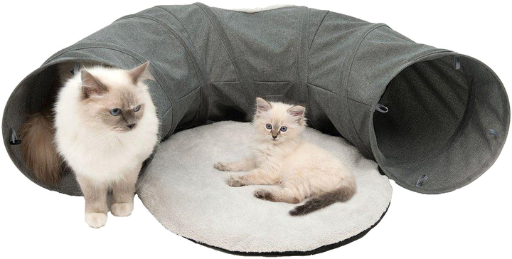 Тунель для котів Catit Cat Tunnel 97 см Grey (0022517419960) - зображення 1