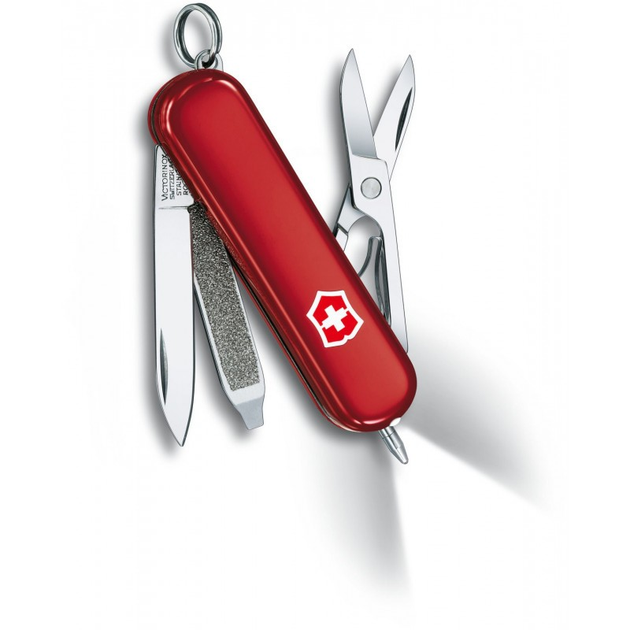 Складаний швейцарський ніж Victorinox Signature Lite Red 7 in 1 Vx06226 - зображення 2