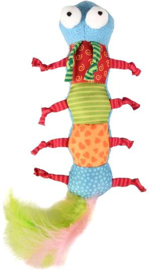 Іграшка для котів Flamingo Yowly Caterpillar 29 см Multicolour (5400585133905) - зображення 1