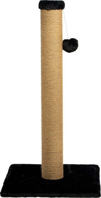 Кігтеточка для котів Ozami Scratching Pole Z12 80 см Black (7330002051810) - зображення 1