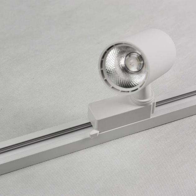 Reflektor COB DPM X-Line szynowy obrotowy 10 W 886 lm biały (STR-10W-W) - obraz 4