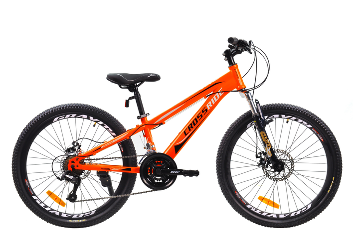 Велосипед CROSSRIDE 24 MTB ST SKYLINE Оранжевый (02391-3) – фото ...