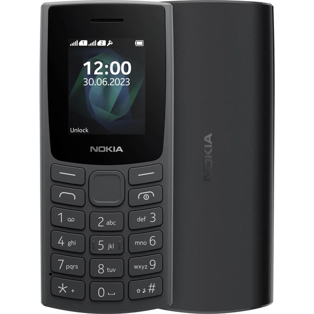 Мобильный кнопочный телефон Nokia 105 DS 2023 2xSim 1000mAh Charcoal-Black - изображение 2