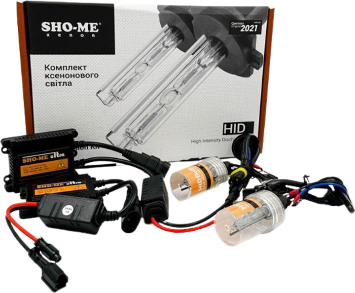 Акція на Комплект ксенону Sho-Me H27 4300К Infolight +50% (Н27 4.3К S-M I 50) від Rozetka