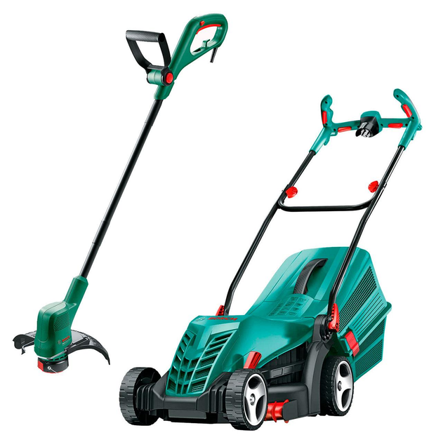 Газонокосарка Bosch ARM 34 з садовим тримером Bosch EasyGrassCut 26 ...
