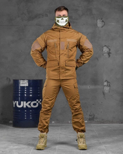 Тактический мужской костюм Горка рип-стоп весна/лето 4XL койот (85847) - изображение 1