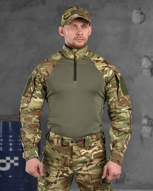 Тактический костюм 4в1 штаны+убакс+куртка+кепка 2XL мультикам (85804) - изображение 2