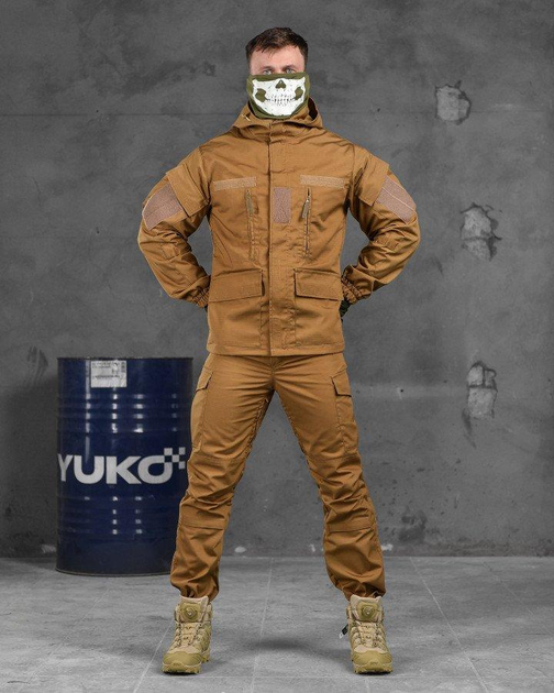 Тактический мужской костюм Горка рип-стоп весна/лето 2XL койот (85847) - изображение 1