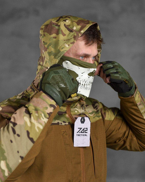 Тактическая мужская куртка весна/лето S койот+мультикам (85815) - изображение 2