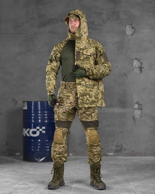 Тактический весенний костюм 4в1 с наколенниками XL пиксель (85806) - изображение 1