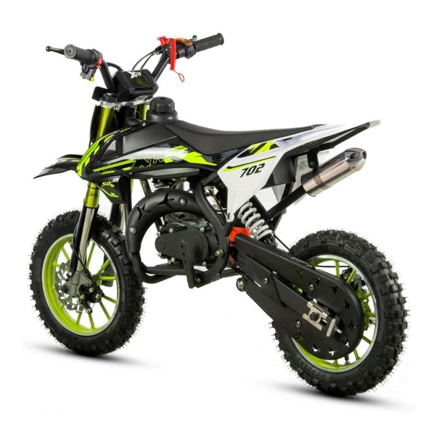 Міні мотоцикл CROSS XTR 702 50СМ3 з електростартером зелений-1 - изображение 3