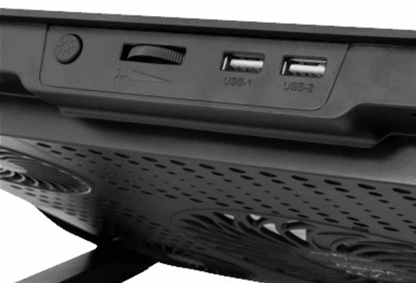 Podstawka chłodząca do laptopa White Shark AURORA 17.3" Czarny (AURORA) - obraz 6