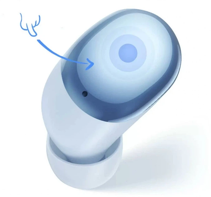 Бездротові Bluetooth TWS Навушники Xiaomi Redmi Buds 4 Blue, Блакитні (BHR5847GL) - зображення 4