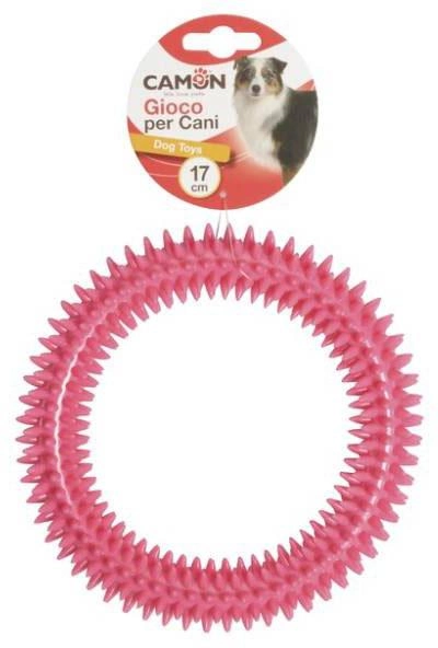Іграшки для жування для собак Camon Dental ring з шипами 16 см (8019808012223) - зображення 1