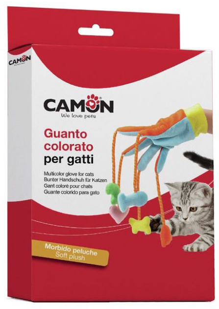 Zabawka dla kotów Camon Colorful Glove (8019808126326) - obraz 1