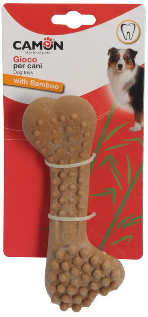 Іграшка для собак Camon Бамбукова кістка Велика 17 см (8019808223087) - зображення 1