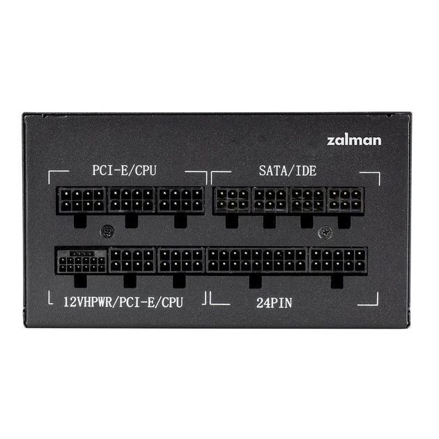 Блок питания Zalman Teramax 2 (1000W) >90% 80+ Gold 120мм 1xMB 28pin (18+10) 2xCPU 8pin(4+4) 3xMol - изображение 2